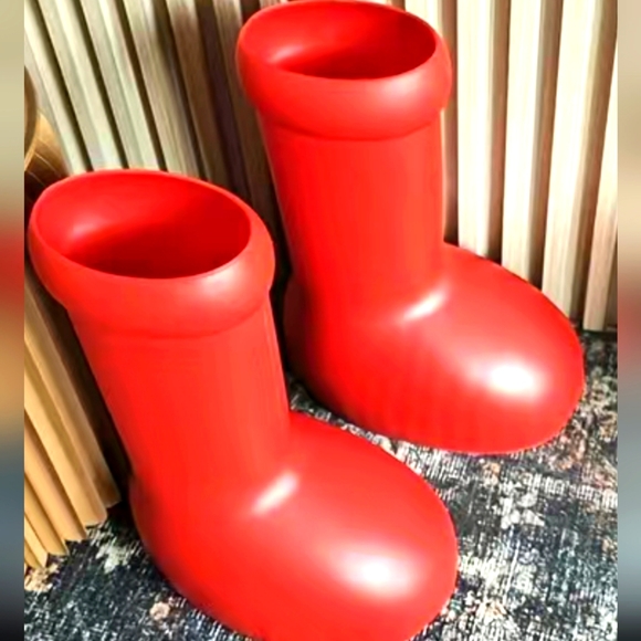 Shoes Big Red Astro Boy Boots Poshmark